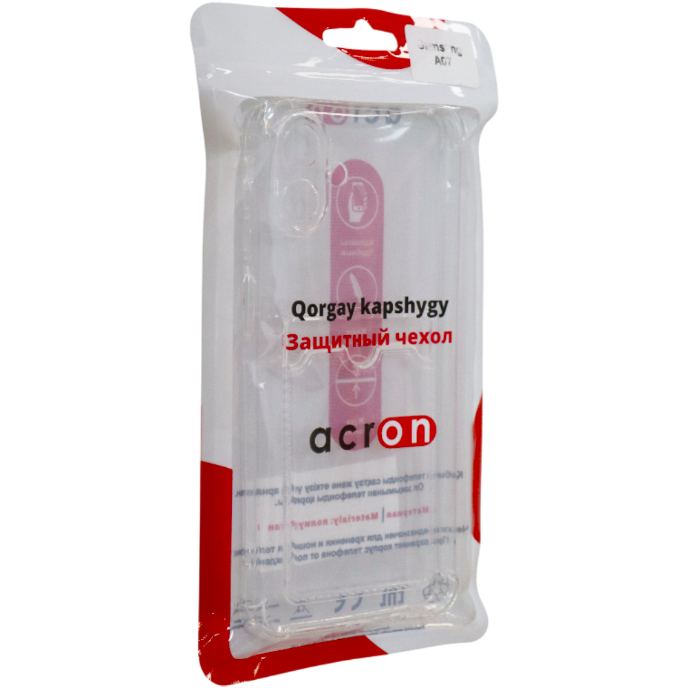 Чехол с визитницей Acron для Samsung Galaxy A07 Transparent - фото 2