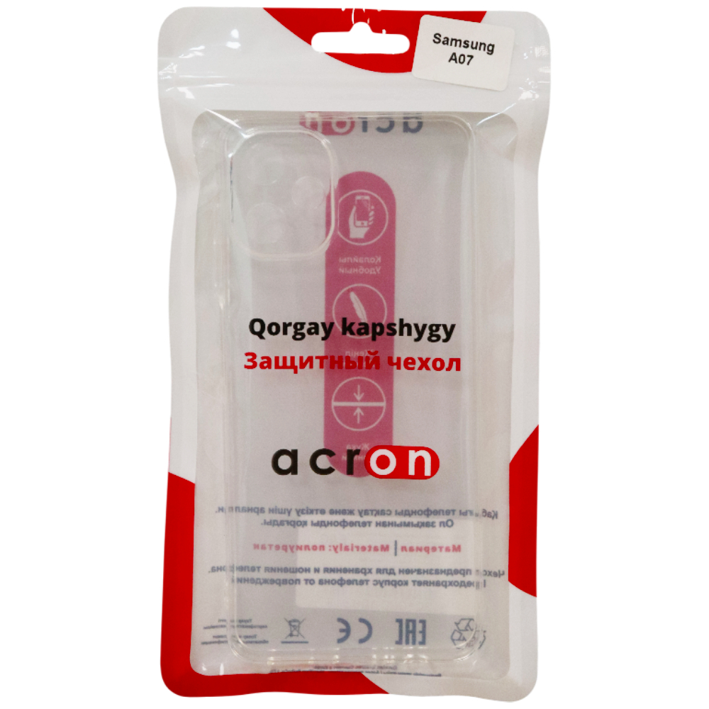 Чехол Acron для Samsung Galaxy A07 Transparent