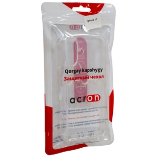 Прозрачный силиконовый чехол с визитницей Acron для Iphone 17 - фото 2