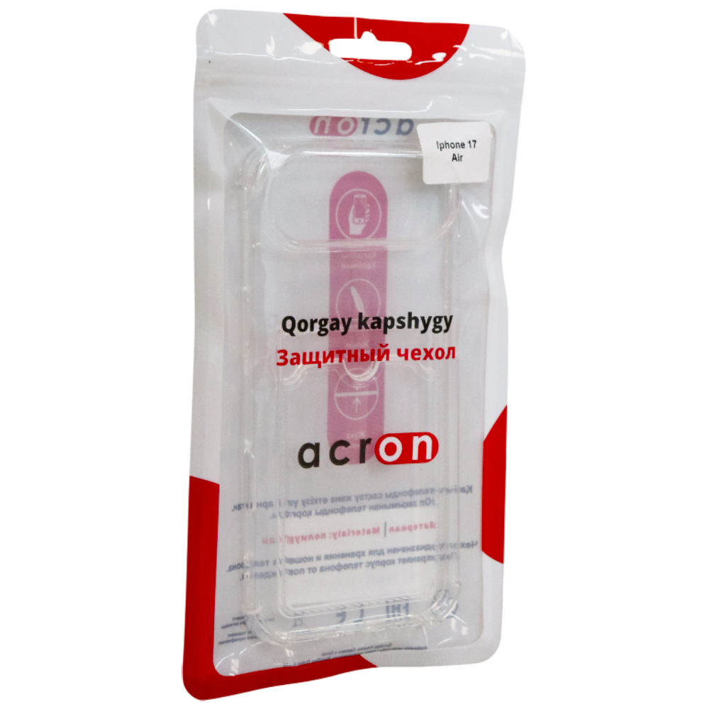 Чехол с визитницей Acron для Iphone Air Transparent - фото 2