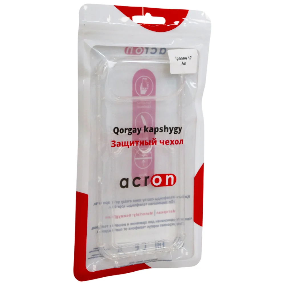 Чехол с визитницей Acron для Iphone Air Transparent - фото 2