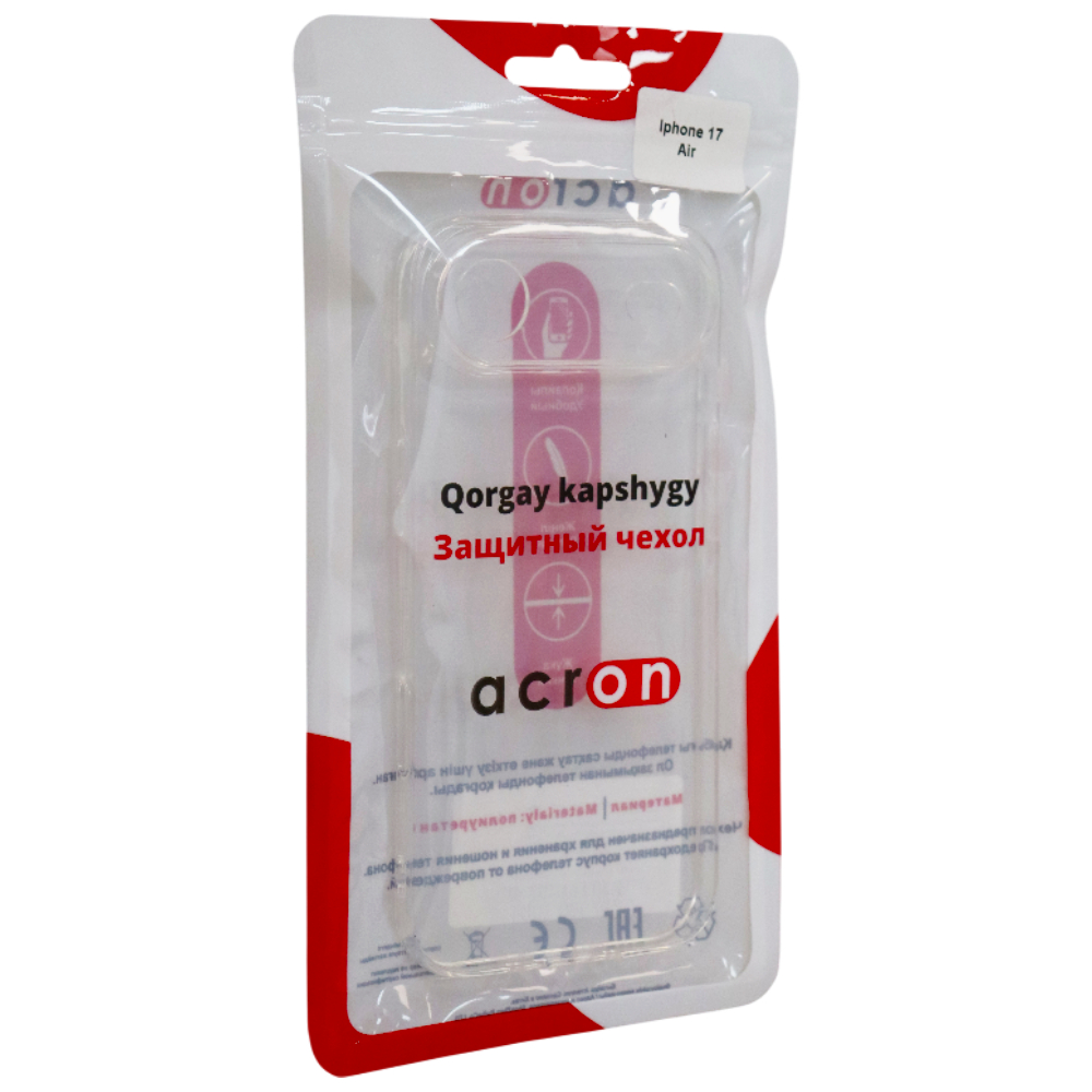 Чехол Acron для Iphone 17 Air Transparent - фото 2