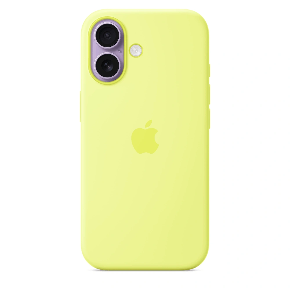 Чехол Apple для iPhone 17 Silicone Case with MagSafe - Neon Yellow MGEV4ZM/A - фото 3