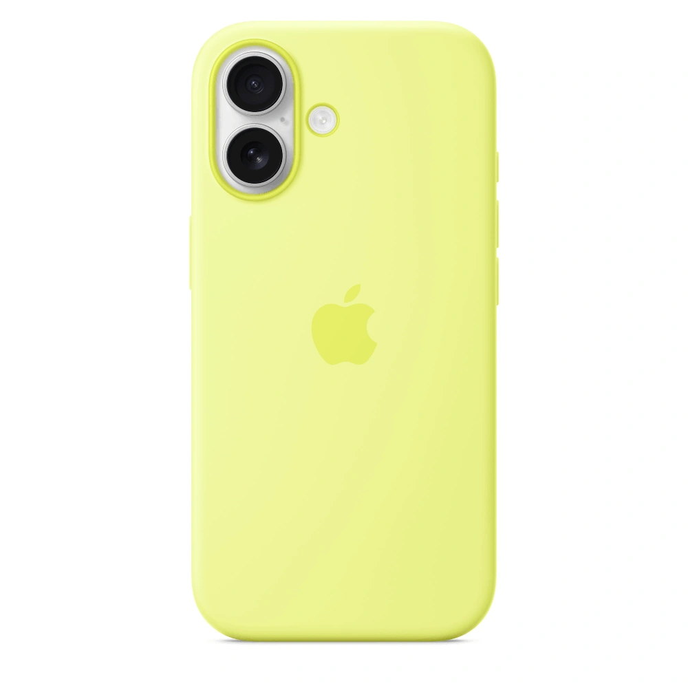 Чехол Apple для iPhone 17 Silicone Case with MagSafe - Neon Yellow MGEV4ZM/A