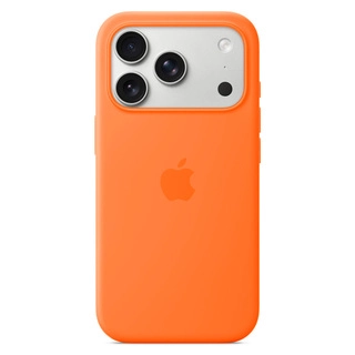 Чехол Apple для iPhone 17 Pro Silicone Case with MagSafe Orange (MGFE4ZM/A) - фото 2