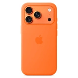 Apple тысқабы iPhone 17 Pro Silicone Case with MagSafe Orange (MGFE4ZM/A) үшін