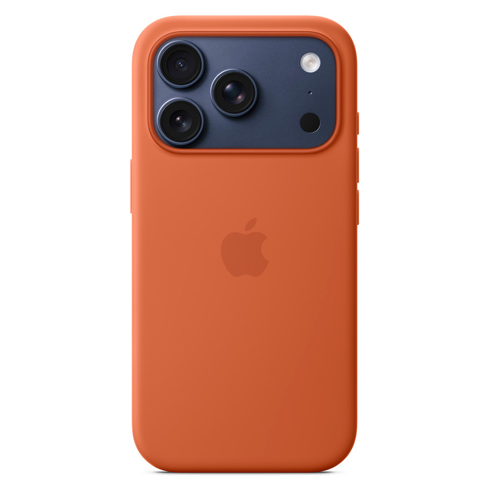 Чехол Apple для iPhone 17 Pro Silicone Case with MagSafe Terra Cotta (MGFJ4ZM/A) - фото 3