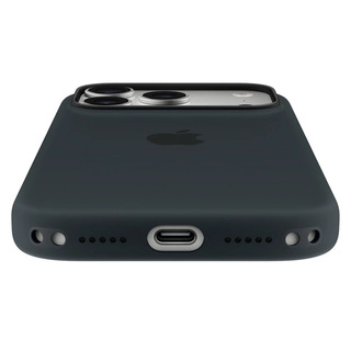 Чехол Apple для iPhone 17 Pro Silicone Case with MagSafe Black (MGFK4ZM/A) - фото 5