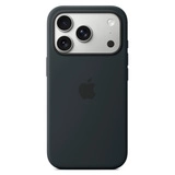 Apple тысқабы iPhone 17 Pro Silicone Case with MagSafe Black (MGFK4ZM/A) үшін