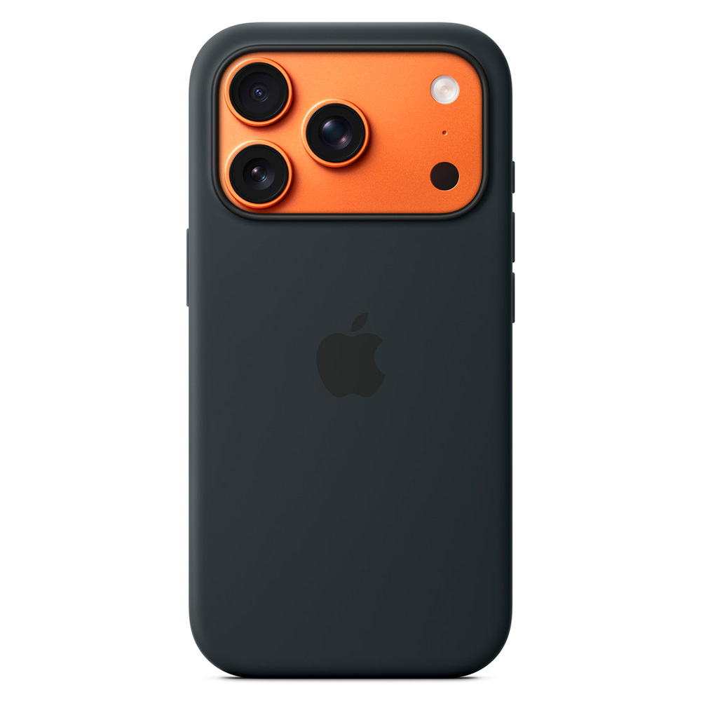 Чехол Apple для iPhone 17 Pro Silicone Case with MagSafe Black (MGFK4ZM/A) - фото 2