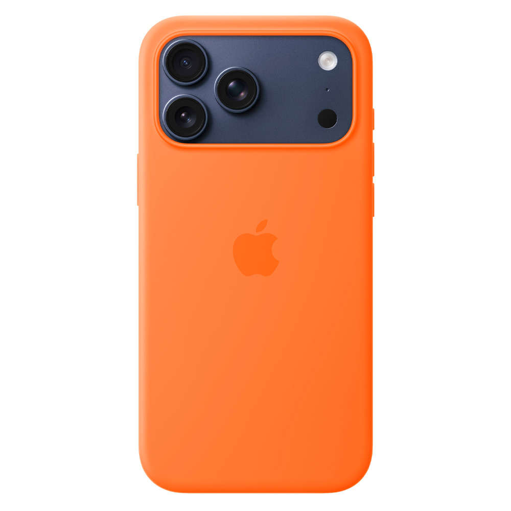 Чехол Apple для iPhone 17 Pro Max Silicone Case with MagSafe – Orange MGFL4ZM/A - фото 3