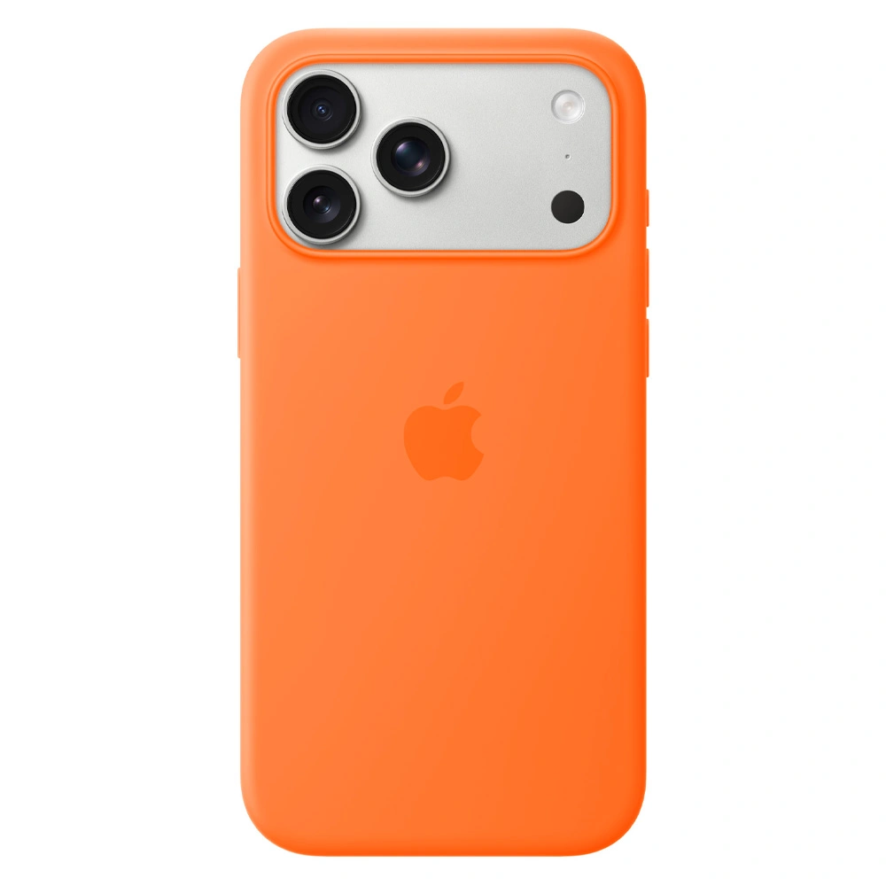 Apple қаптары iPhone 17 Pro Max Silicone Case with MagSafe – Orange MGFL4ZM/A үшін - фото 2