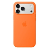 Apple қаптары iPhone 17 Pro Max Silicone Case with MagSafe – Orange MGFL4ZM/A үшін - фото 2