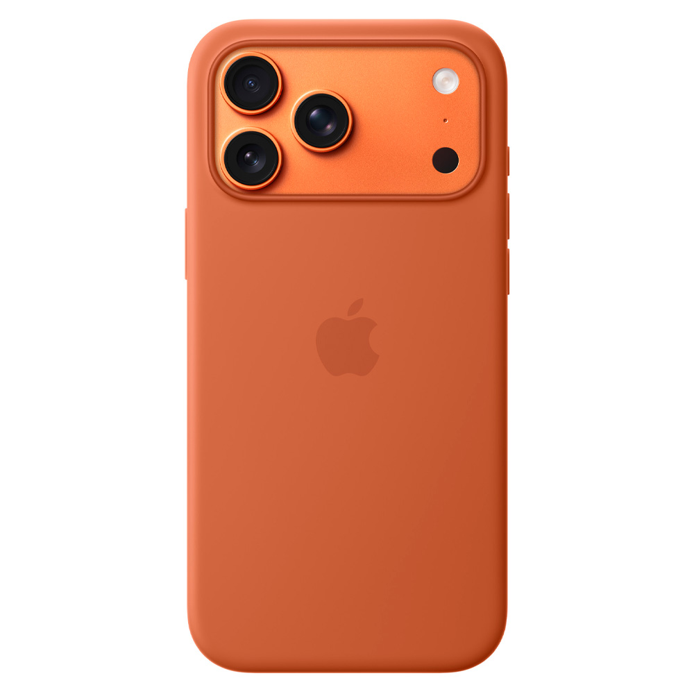 Чехол Apple для iPhone 17 Pro Max Silicone Case with MagSafe – Terra Cotta MGFQ4ZM/A