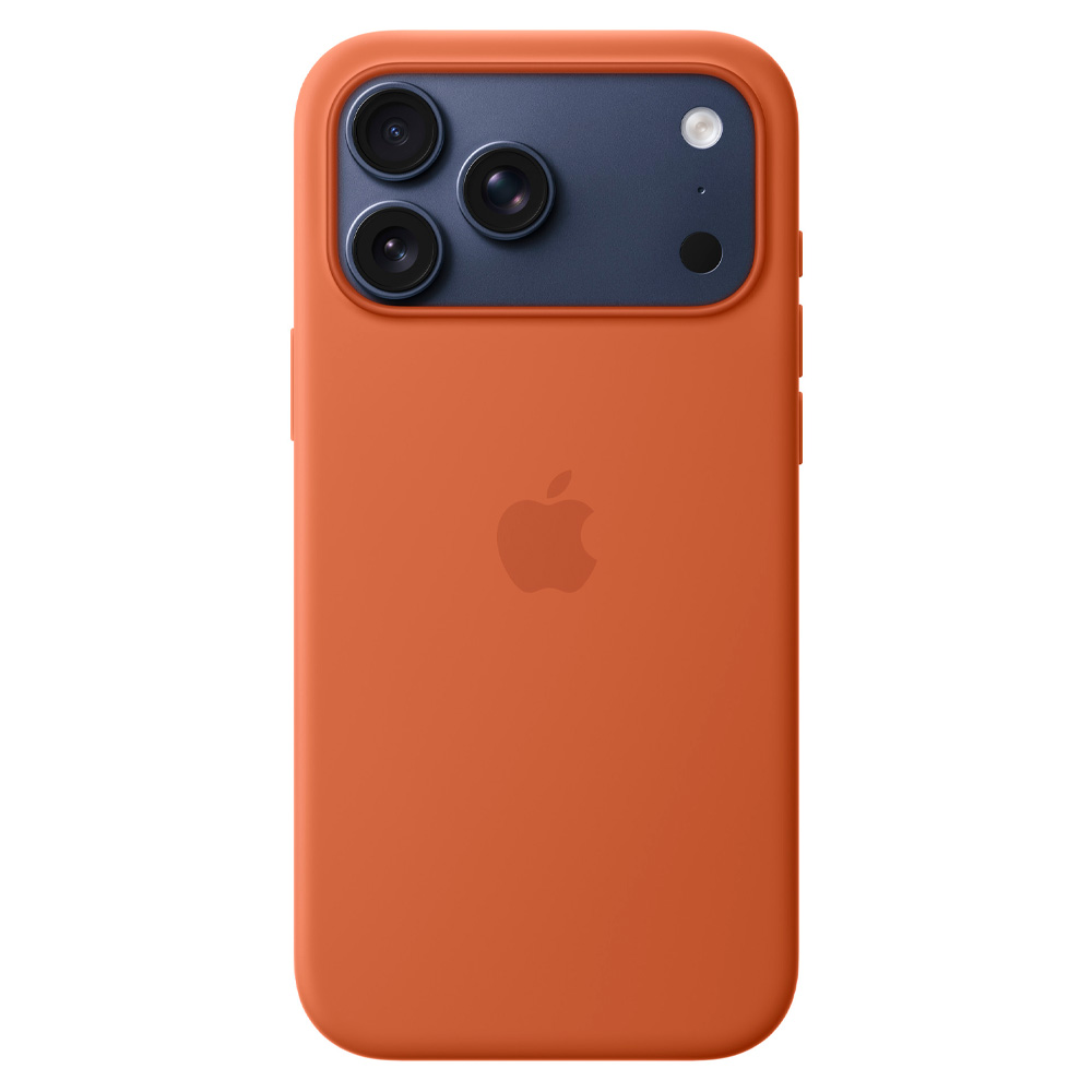 Чехол Apple для iPhone 17 Pro Max Silicone Case with MagSafe – Terra Cotta MGFQ4ZM/A - фото 3