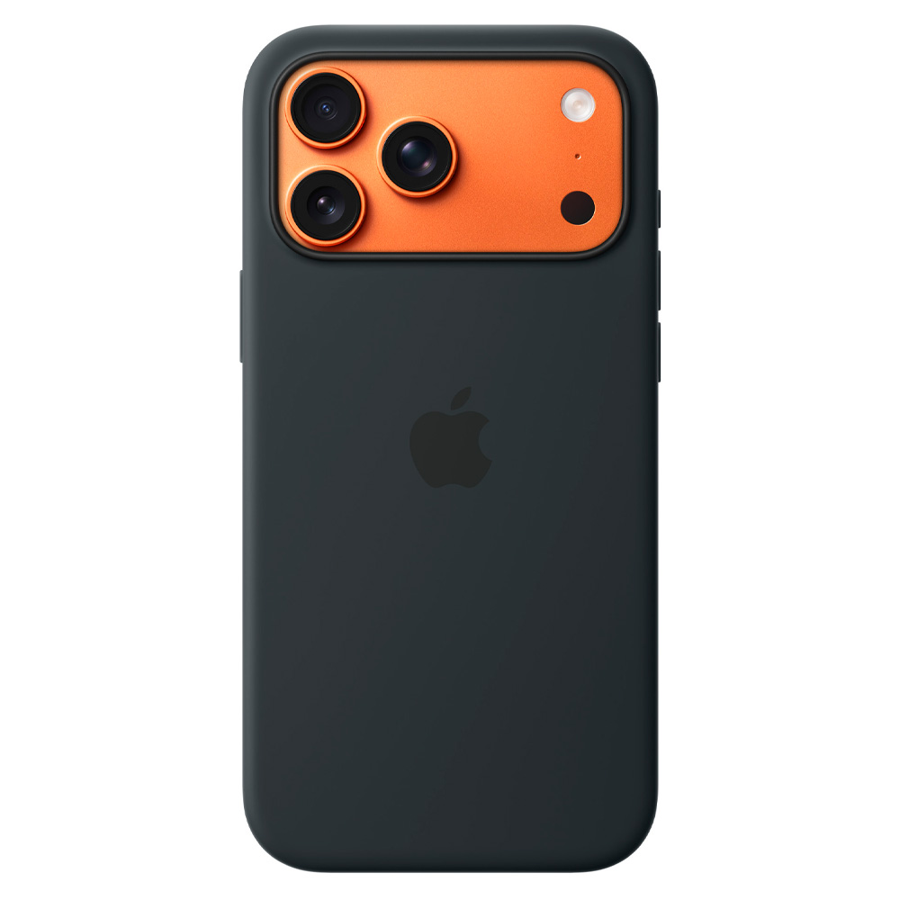 Чехол Apple для iPhone 17 Pro Max Silicone Case with MagSafe – Black MGFR4ZM/A - фото 2