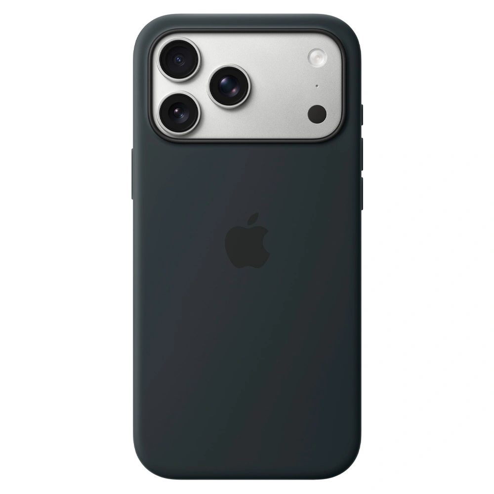 Apple қаптары iPhone 17 Pro Max Silicone Case with MagSafe – Black MGFR4ZM/A үшін