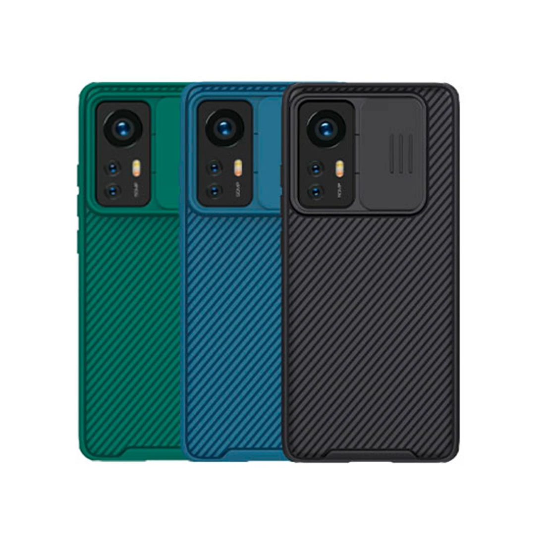 Чехол для телефона NILLKIN для Xiaomi 12/12X CSP-02 CamShield Pro Чёрный  - фото 2