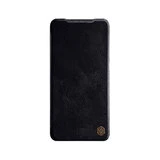 Чехол для телефона NILLKIN для Xiaomi 12/12X QLC-01 Qin Leather Case Чёрный  - фото 2