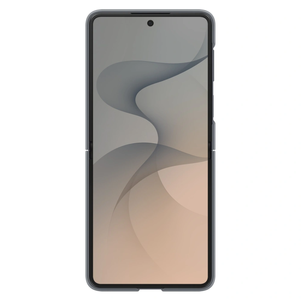 Силиконовый чехол с кольцом и магнитным креплением Samsung Z Flip 8 EF-EF776CBEGRU - фото 3