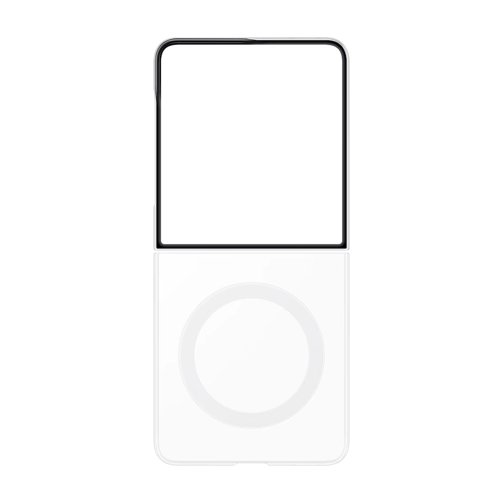 Прозрачный чехол с магнитным креплением Samsung Z Flip 8 EF-CF776CTEGRU - фото 5