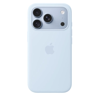 Apple қаптары iPhone18Pro Silicone Case with MagSafe - Crisp Blue