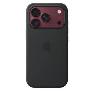 Apple қаптары iPhone18Pro Silicone Case with MagSafe - Black - фото 2