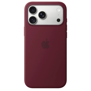 Чехол Apple iPhone 18 Pro Max Silicone Case with MagSafe Burgundy - фото 3
