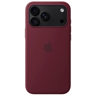 Чехол Apple iPhone 18 Pro Max Silicone Case with MagSafe Burgundy - фото 4