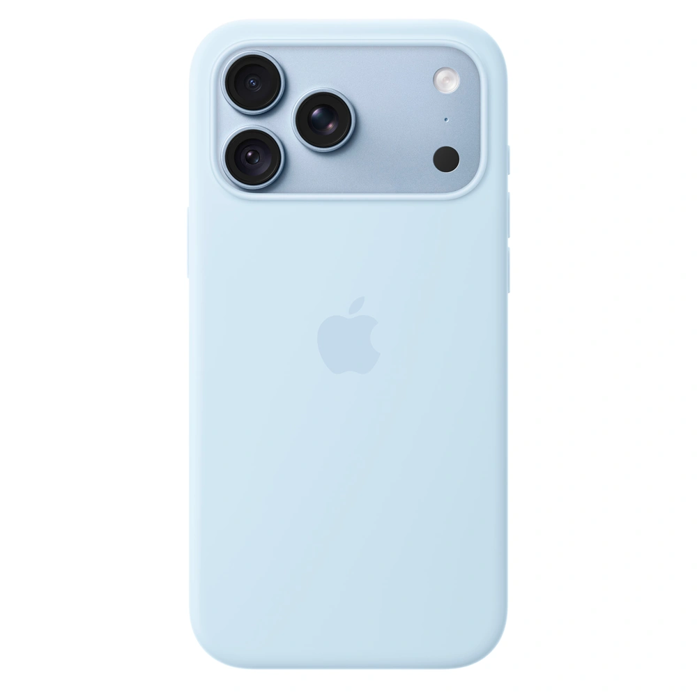 Чехол Apple iPhone 18 Pro Max Silicone Case with MagSafe Crisp Blue