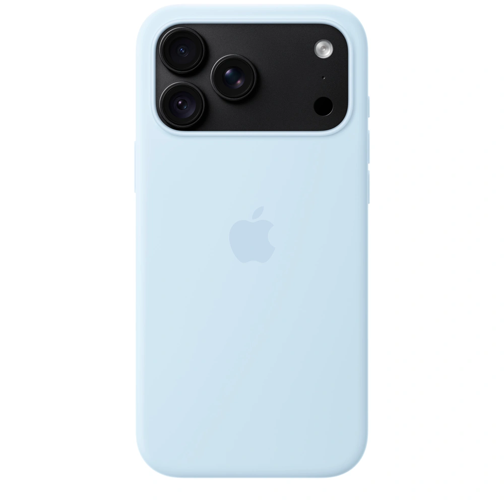 Чехол Apple iPhone 18 Pro Max Silicone Case with MagSafe Crisp Blue - фото 4