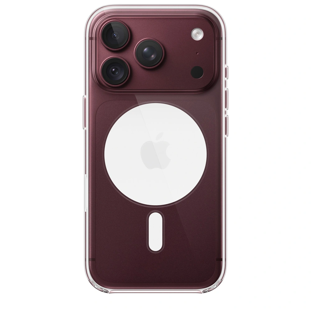 Apple қаптары iPhone18Pro Clear Case with MagSafe