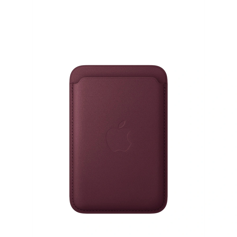 Apple қаптары iPhone FineWoven Wallet with MagSafe – Burgundy
