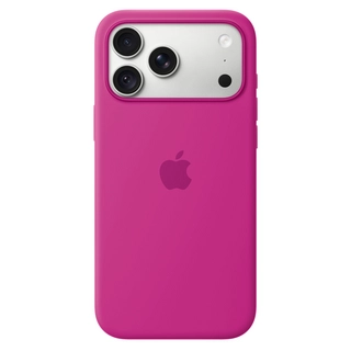 Apple қаптары iPhone 18 Pro Max Silicone Case with MagSafe - Magenta