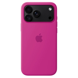 Apple қаптары iPhone 18 Pro Max Silicone Case with MagSafe - Magenta