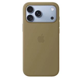 Чехол Apple iPhone 18 Pro Max Silicone Case with MagSafe Olive - фото 3