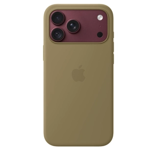 Чехол Apple iPhone 18 Pro Max Silicone Case with MagSafe Olive - фото 2