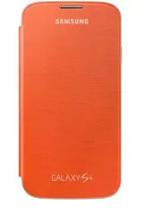 Чехол Samsung Flip Cover Galaxy S4 EF-FI950BOEGRU Orange - фото 3