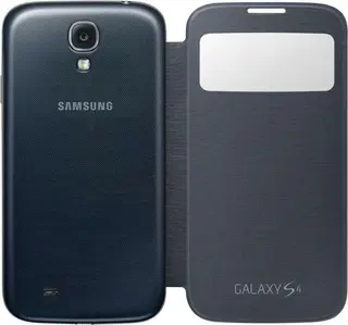 Чехол Samsung S-View Cover Galaxy S4 EF-CI950 Black