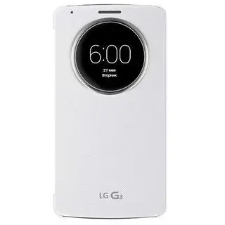 LG Чехол для LG G3 CCF-340G.AGEUWH (белый)