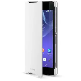 Чехол-подставка Sony SCR10 для Sony Xperia Z2 (white)