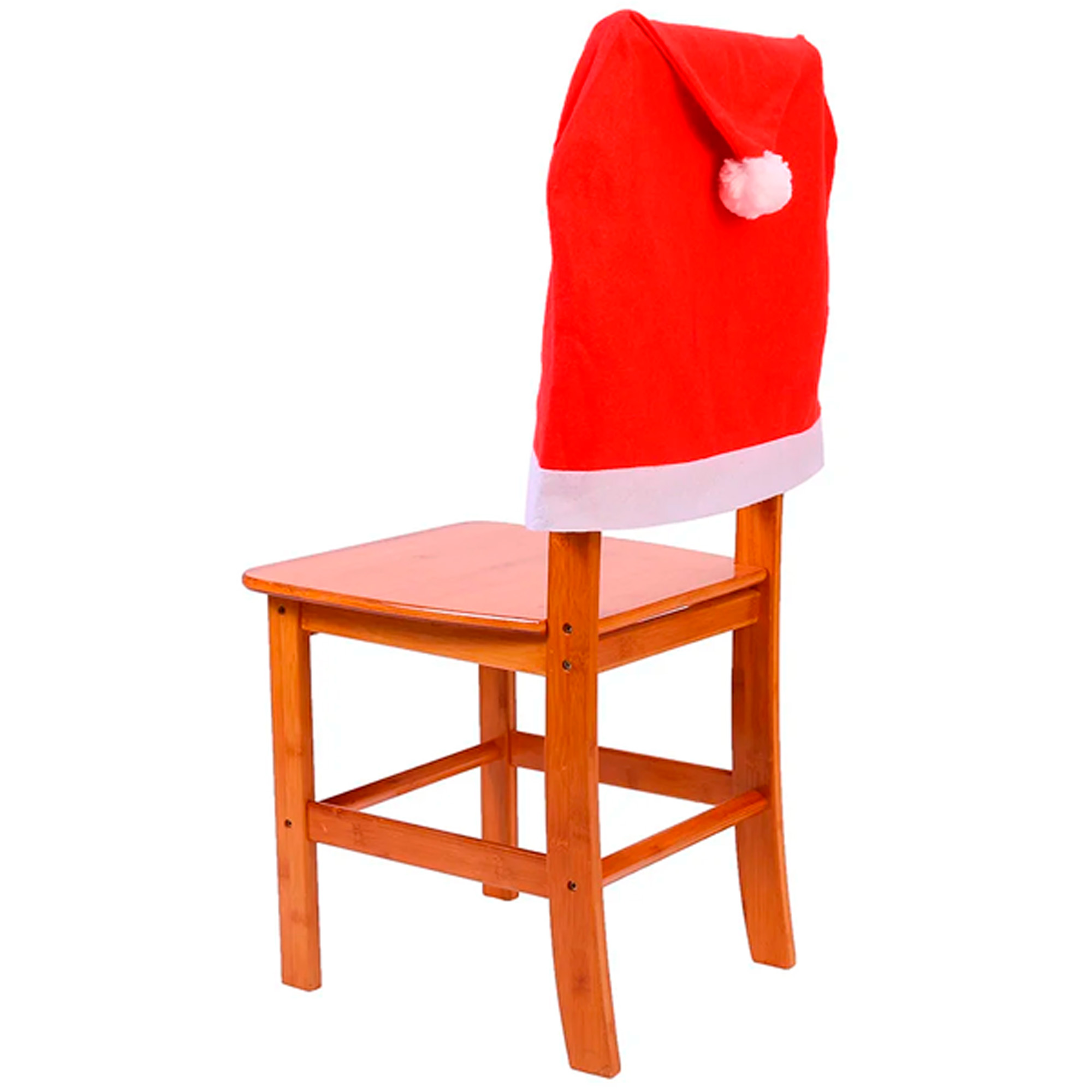 Новогодняя шапка на стул SST- CH013  