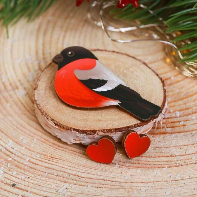 Набор украшений в шаре Сима-ленд Снегирь (3471198) - фото 3