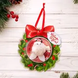 Игрушка в снежинке «С Новым годом!», МИКС  - фото 5