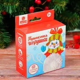 Елочная игрушка из помпона "Снеговик"  - фото 3