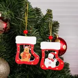 Подвеска новогодняя "Валенок с сюрпризом", МИКС  - фото 2