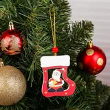 Подвеска новогодняя "Валенок с сюрпризом", МИКС  - фото 4