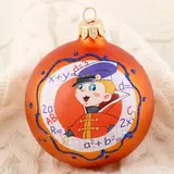 Шар "Вовка тридевятое царство" 8,5 см 