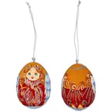 Яйцо (высота 6см) Ангел  - фото 3