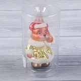 Ёлочное украшение "Кот в шубе" 12 см  - фото 2